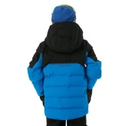Spyder Boys Impulse Synthetic Down Jacket -Winter Kids Clothing Store fw23 spyder boysimpulsesyntheticdownjacket collegiate model31