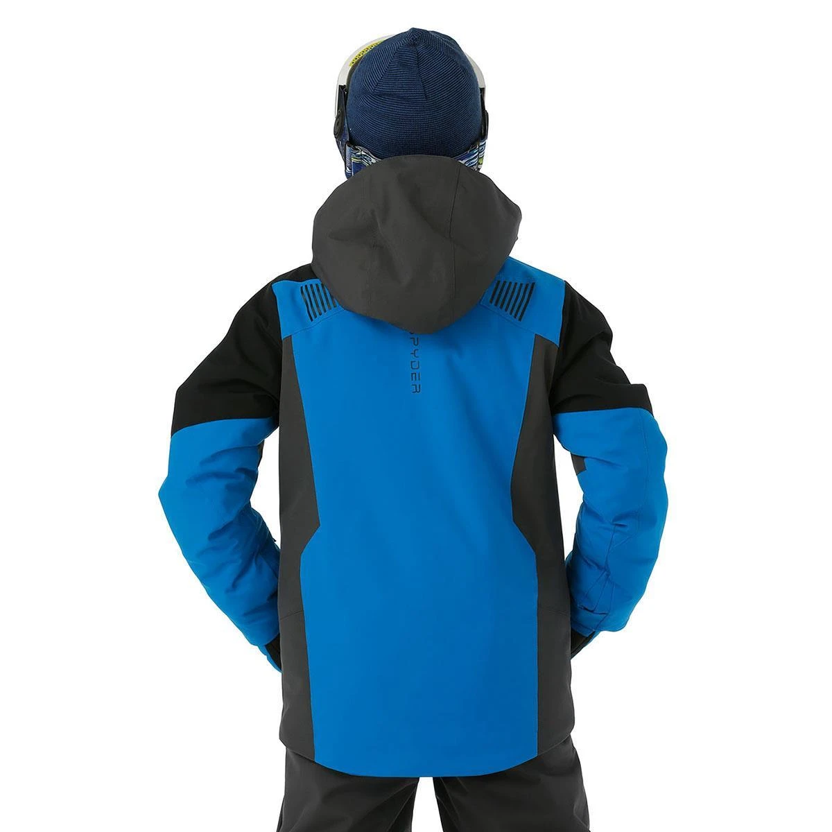 Boys Leader Jacket Spyder Boys Leader Jacket -Winter Kids Clothing Store fw23 spyder boysleaderjacket collegiate model4