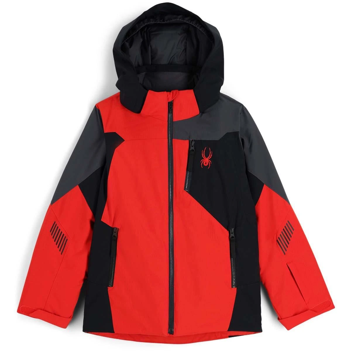 Boys Leader Jacket Spyder Boys Leader Jacket -Winter Kids Clothing Store fw23 spyder boysleaderjacket volcano