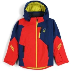 Spyder Boys Leader Jacket 17 Spyder Boys Leader Jacket -Winter Kids Clothing Store fw23 spyder boysleaderjacket volcanoabyss