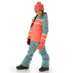 Spyder Girls Mila Jacket -Winter Kids Clothing Store fw23 spyder girlsmilajacket tropic model3