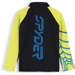 Spyder Toddler Boys Bug Zip T-Neck 5 Spyder Toddler Boys Bug Zip T-Neck -Winter Kids Clothing Store fw23 spyder toddlerboysbugziptneck black 2