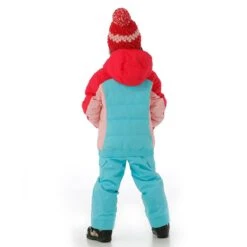 Spyder Toddler Girls Zadie Synthetic Down Jacket -Winter Kids Clothing Store fw23 spyder toddlergirlsatlassyntheticdownjacket bahamablue model3