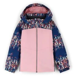 Spyder Toddler Girls Conquer Jacket -Winter Kids Clothing Store fw23 spyder toddlergirlsconquerjacket nitesglow