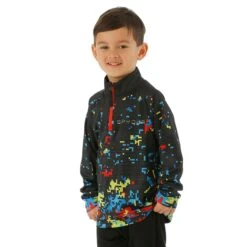 Spyder Toddler Mini Digital Zip T-Neck