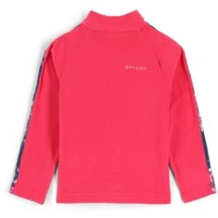 Spyder Toddler Speed Fleece Zip T-Neck -Winter Kids Clothing Store fw23 spyder toddlerspeedfleeceziptneck cerise 2