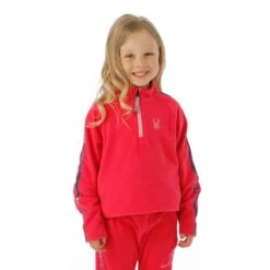 Spyder Toddler Speed Fleece Zip T-Neck
