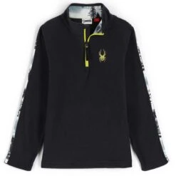 Spyder Youth Speed Fleece Zip T-Neck