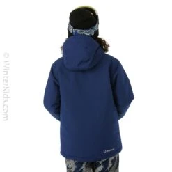 Boys Reign Jacket -Winter Kids Clothing Store fw23 sunice boysreignjacket deepblue model3