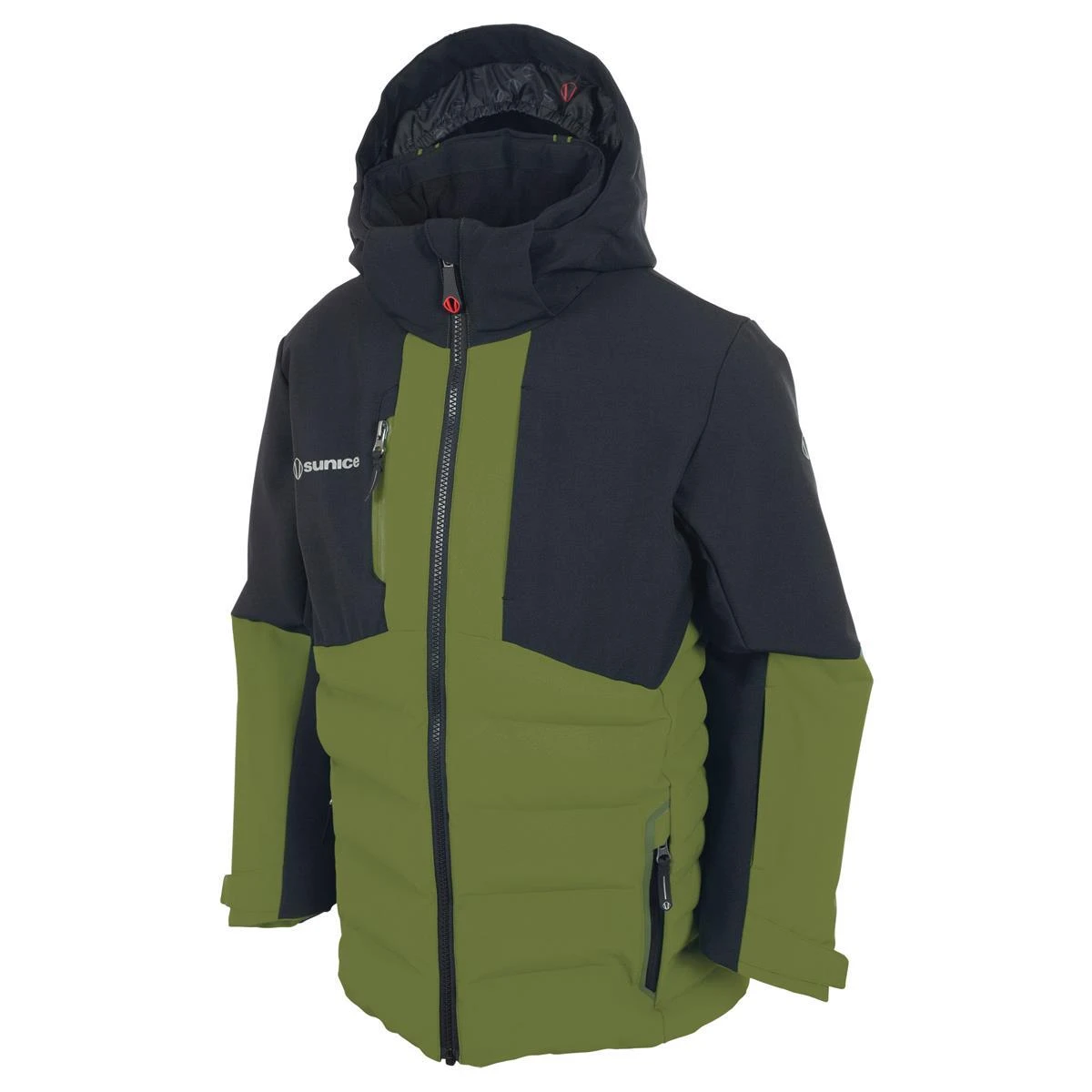 Boys William Jacket Boys William Jacket -Winter Kids Clothing Store fw23 sunice boyswilliamjacket armygreenblack 1