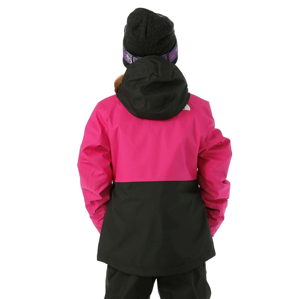 Girls Freedom Triclimate Jacket The North Face Girls Freedom Triclimate Jacket -Winter Kids Clothing Store fw23 tnf girlsfreedomtriclimatejacket fuchsiapink model4