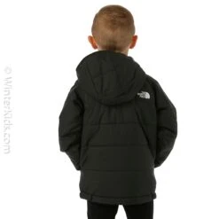 The North Face Youth Reversible Perrito Hooded Jacket 13 The North Face Youth Reversible Perrito Hooded Jacket -Winter Kids Clothing Store fw23 tnf kidsreversibleperritohoodedjacket tnfblack model2