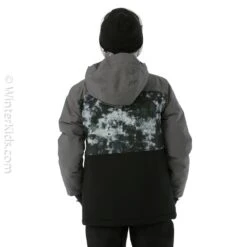 Under Armour Boys Print Mahlon Jacket -Winter Kids Clothing Store fw23 underarmour boysmahlonprintedjacket model4