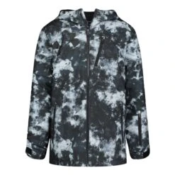 Under Armour Boys Print Steeze Eaze Jacket -Winter Kids Clothing Store fw23 underarmour boysprintsteezeeazejacket black1