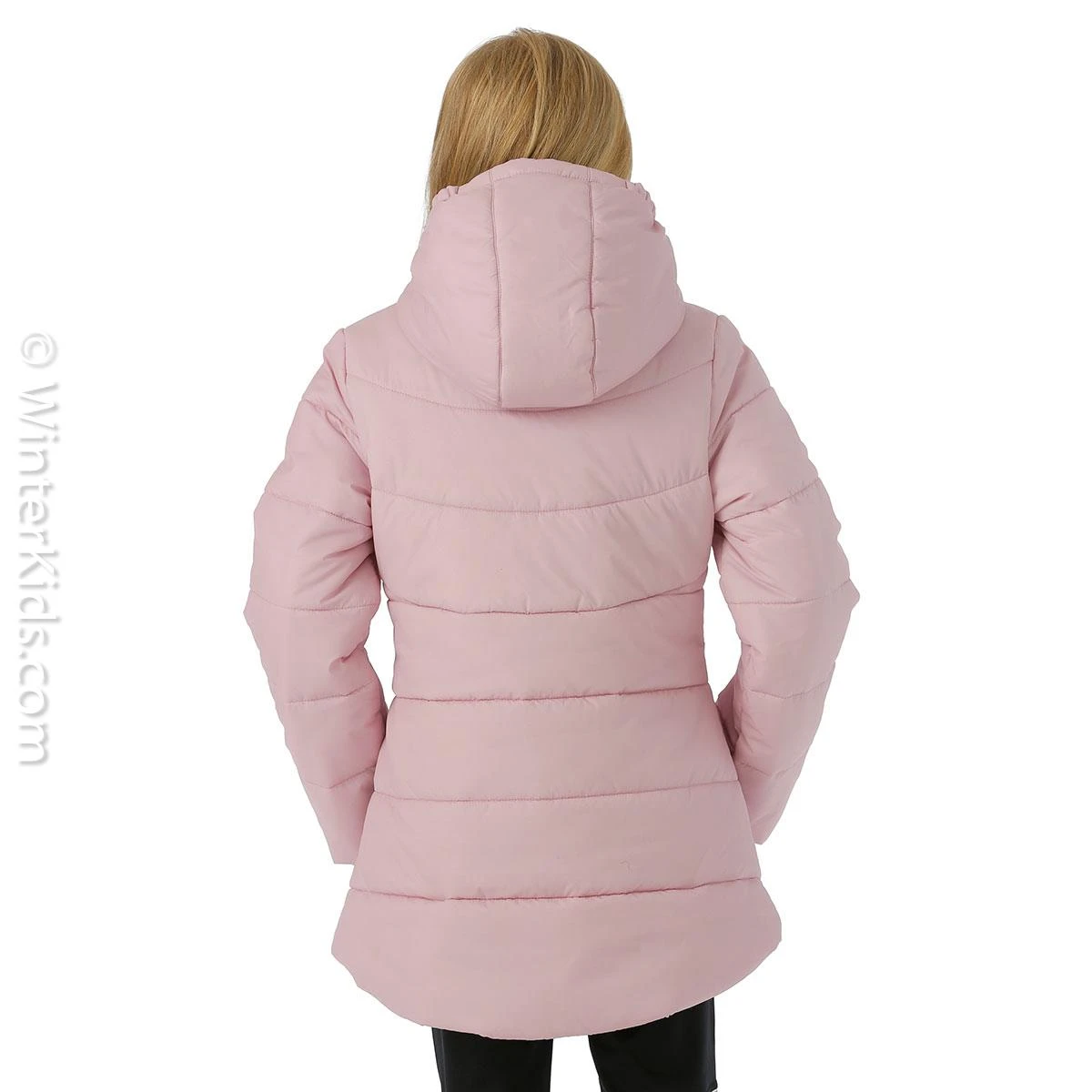 Girls Cori Puffer Jacket Under Armour Girls Cori Puffer Jacket -Winter Kids Clothing Store fw23 underarmour girlscoripufferjacket pinkfog model3