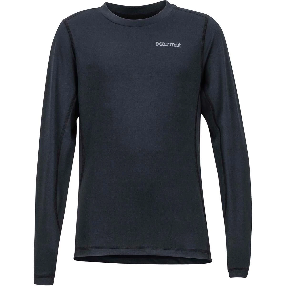 Marmot Midweight Harrier Crew - Youth Marmot Midweight Harrier Crew - Youth -Winter Kids Clothing Store k10480 001 front boys midweight harrier crew