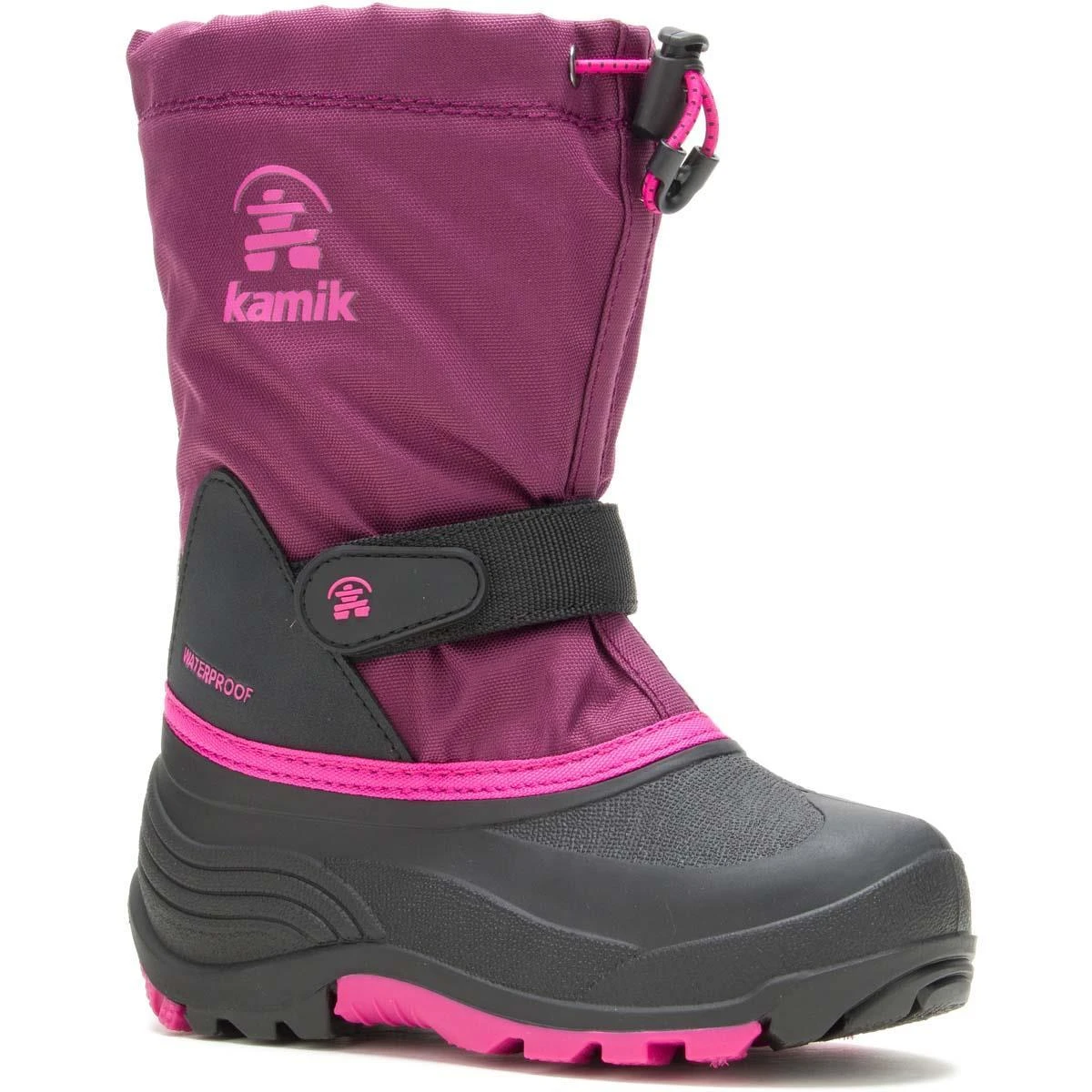 Junior Waterbug 5 Snow Boots Kamik Junior Waterbug 5 Snow Boots -Winter Kids Clothing Store kam wat gra1 2223fw