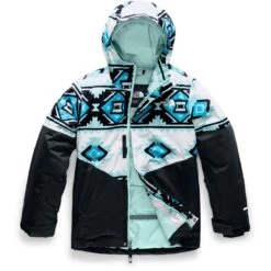 The North Face Girls Brianna Insulated Jacket -Winter Kids Clothing Store nf0a3cv3 fw9 hero brianna ins grls geo