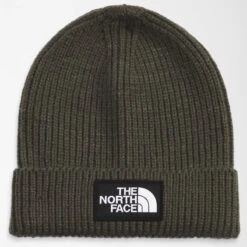 The North Face Youth TNF Box Logo Cuffed Beanie -Winter Kids Clothing Store nf0a7wgc 21l 01 22 23