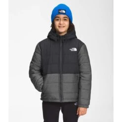 The North Face Boys Reversible Mount Chimbo Full Zip Hooded Jacket -Winter Kids Clothing Store nf0a7wos dyy 01 22 23