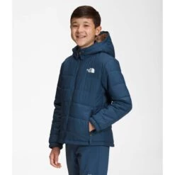 The North Face Boys Reversible Mount Chimbo Full Zip Hooded Jacket -Winter Kids Clothing Store nf0a7wos hdc 02 22 23