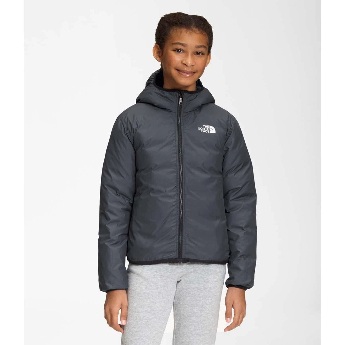 Girls Reversible North Down Hooded Jacket The North Face Girls Reversible North Down Hooded Jacket -Winter Kids Clothing Store nf0a7woy jk3 02 22 23