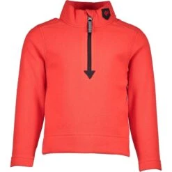 Obermeyer Ultra Gear Zip Top 13 Obermeyer Ultra Gear Zip Top -Winter Kids Clothing Store obermeyer ultra gear zip top youth front red