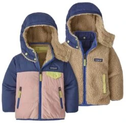Patagonia Baby Reversible Tribbles Hoody -Winter Kids Clothing Store pat 61160 spcu