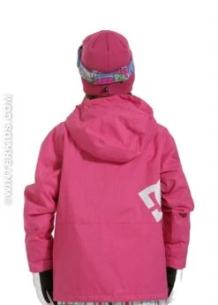 DC SHOES F11 Girls Servo Jacket (Crazy Pink) 3 DC SHOES F11 Girls Servo Jacket (Crazy Pink) -Winter Kids Clothing Store servojacketcrazypinkbackview12