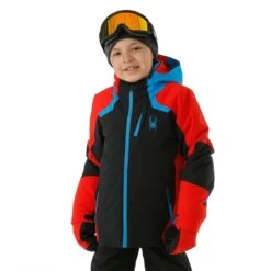 Spyder Leader Jacket - Boy's -Winter Kids Clothing Store session 1 8041.1