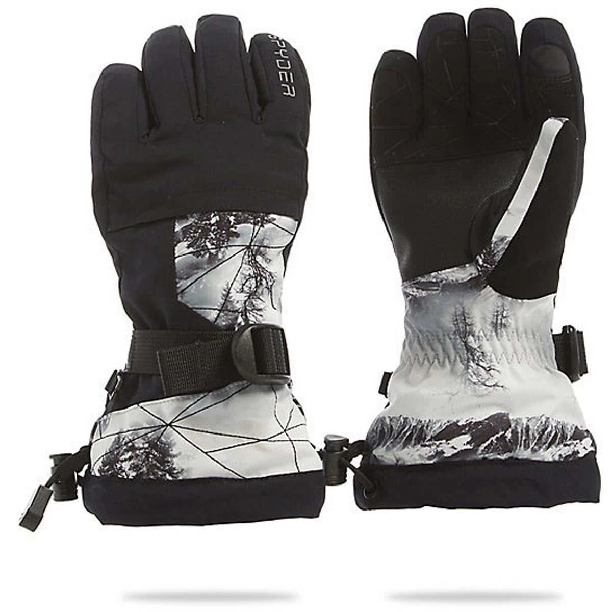 Boys Overweb Ski Glove Spyder Boys Overweb Ski Glove -Winter Kids Clothing Store spyder overweb treeline 2223fw