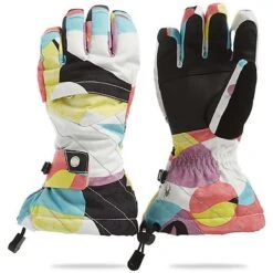Spyder Girls Synthesis Ski Glove -Winter Kids Clothing Store spyder synth landmulti 2223fw