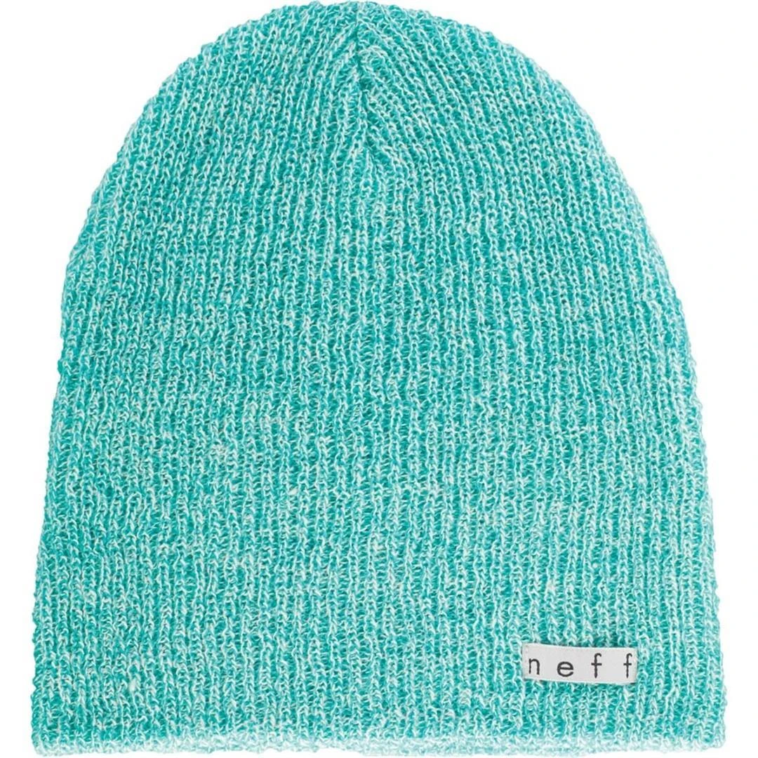 Women's Daily Heather Beanie NEFF Women's Daily Heather Beanie -Winter Kids Clothing Store teal white neff daily heather beanie 31656