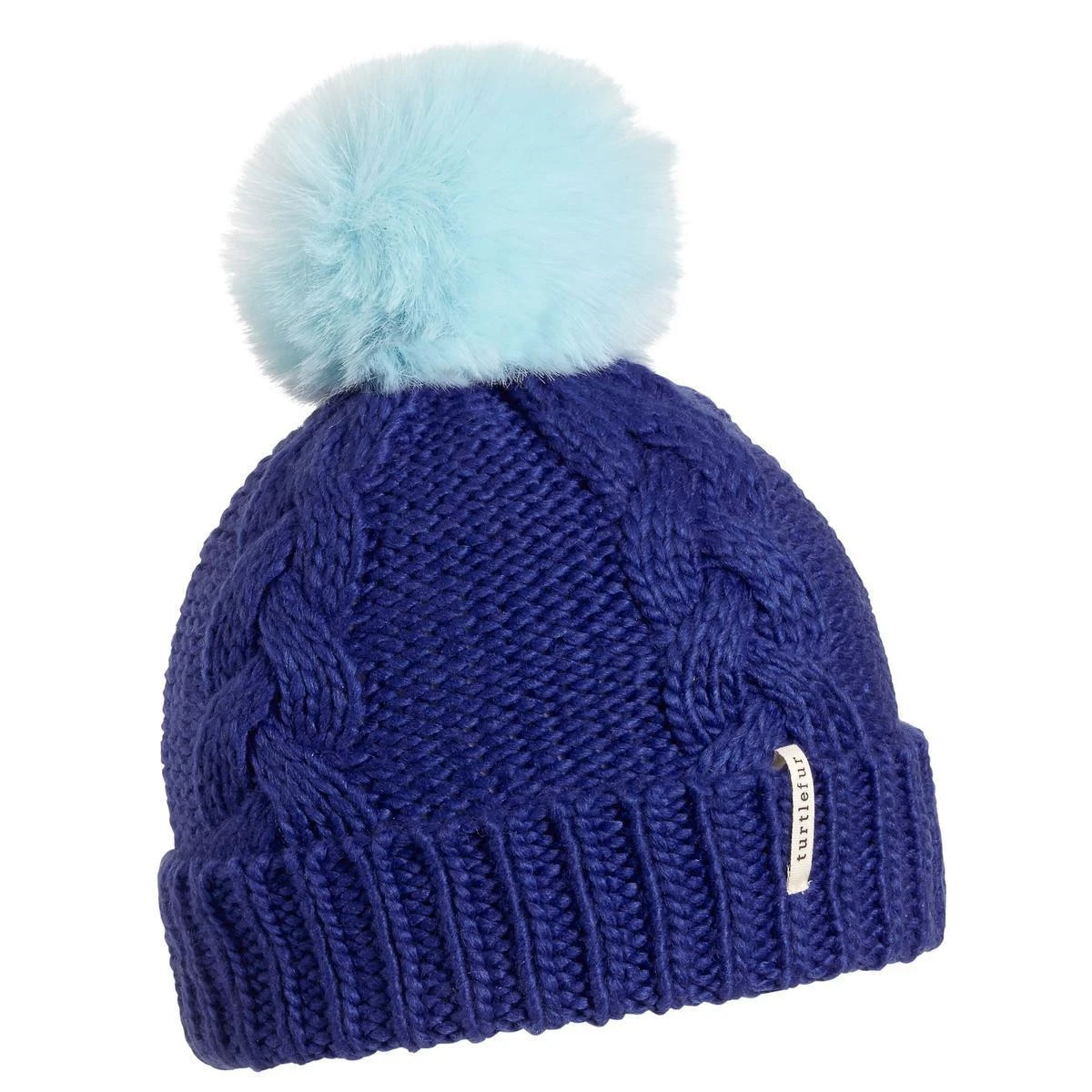 Youth Lizzy Beanie Turtle Fur Youth Lizzy Beanie -Winter Kids Clothing Store tur 727955 blue