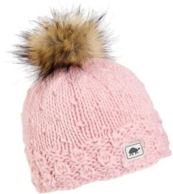 Turtle Fur Toddler Hazel Pom Beanie - Girl's