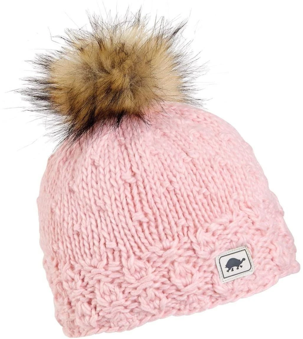 Turtle Fur Toddler Hazel Pom Beanie - Girl's Turtle Fur Toddler Hazel Pom Beanie - Girl's -Winter Kids Clothing Store tur 743855 petal