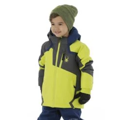 Spyder Mini Challenger Jacket - Boy's -Winter Kids Clothing Store wk.ww20.day 2 sessions 1 48257