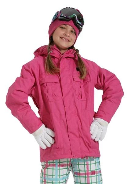 F11 Girls Servo Jacket (Crazy Pink) DC SHOES F11 Girls Servo Jacket (Crazy Pink) -Winter Kids Clothing Store
