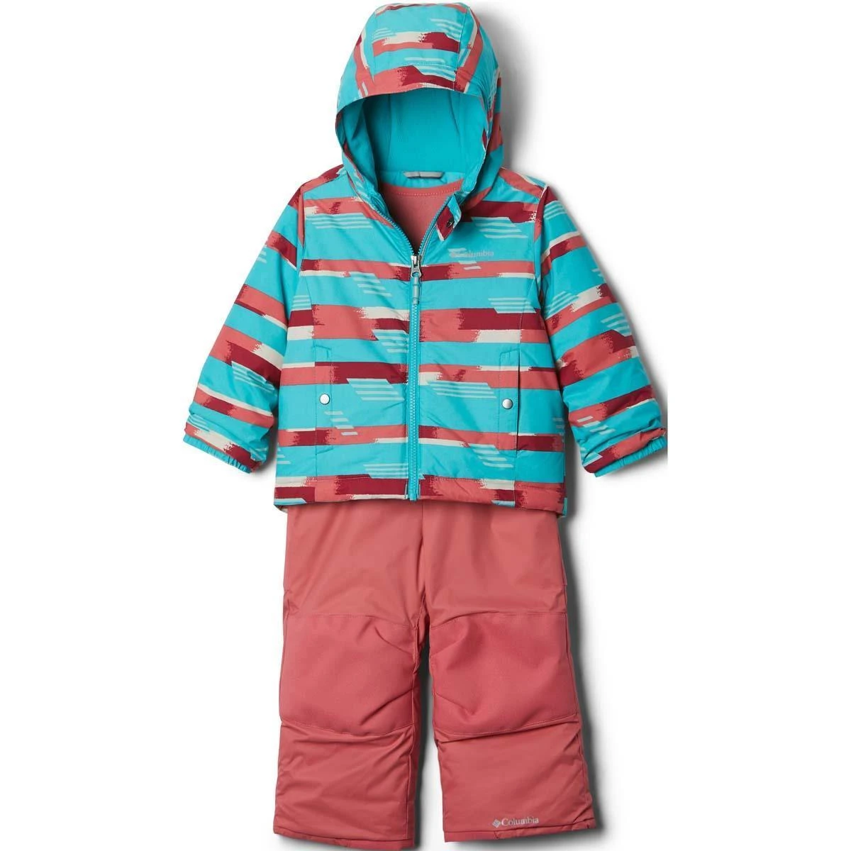 Youth Toddler Frosty Slope Set Columbia Youth Toddler Frosty Slope Set -Winter Kids Clothing Store ycolumbia toddlerfrostyslopeset wildsalmonstrokes 1